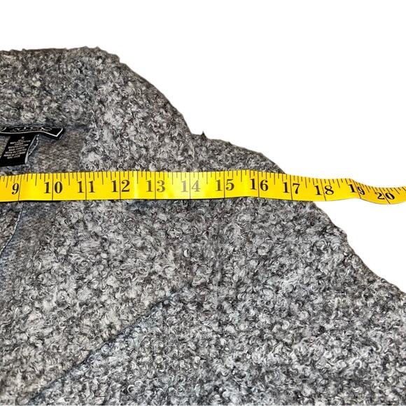 NYCC Gray Boucle Jacket, Size Small, Polyester, Women's Jacket - Picture 11 of 14